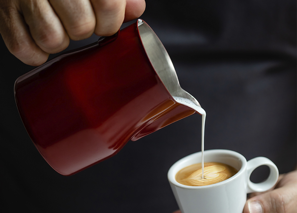 Pichet à Lait ILSA Évolution Inox 18/10 - 50 Cl (6 Tasses) Pour Cappuccino Et Latte Art