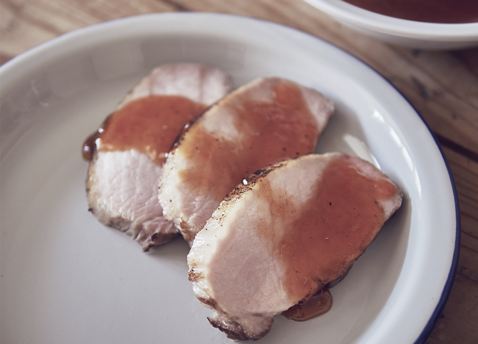 Longe de porc à l’orange
